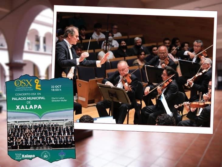 Invitan a concierto de la Orquesta Sinfónica de Xalapa en el Palacio Municipal