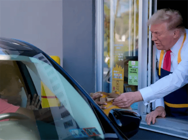 Donald Trump se hace pasar por un trabajador de McDonalds: ¿Cuál fue la insólita razón? (+VIDEO)