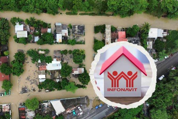¿Tienes crédito Infonavit? Así puedes hacer efectivo el seguro de daños por lluvias