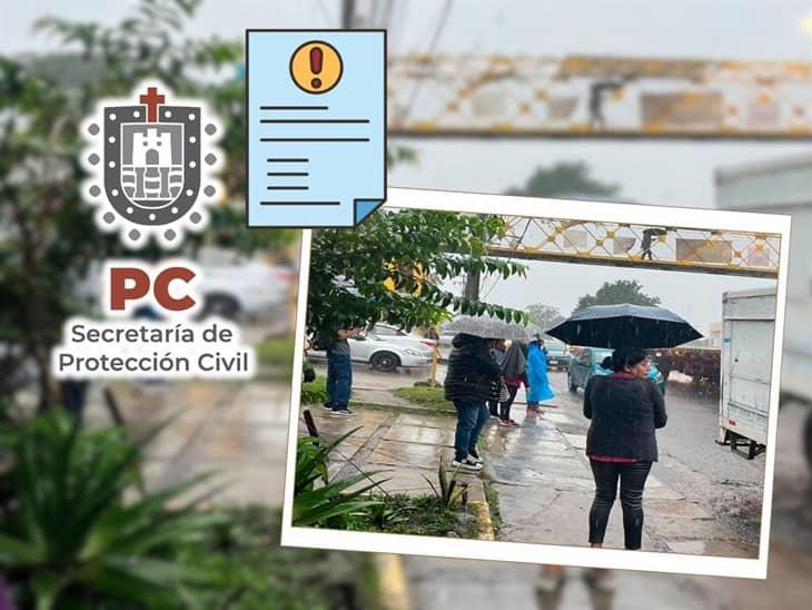 Van más de 100 reportes ciudadanos por afectaciones por lluvias intensas en Xalapa