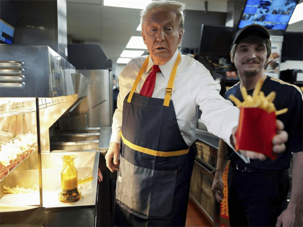 Donald Trump se hace pasar por un trabajador de McDonalds: ¿Cuál fue la insólita razón? (+VIDEO)