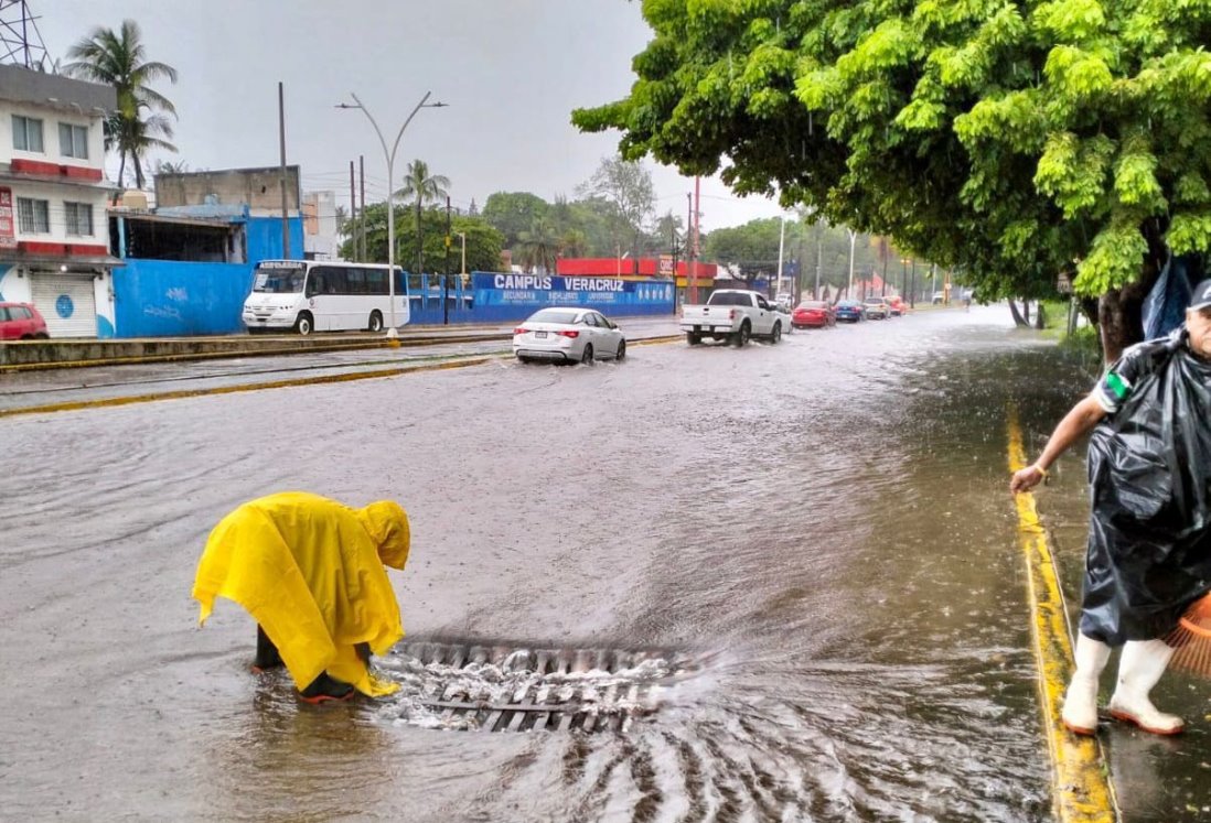 Boca del Río en alerta máxima por lluvias: Atienden 32 emergencias por inundaciones