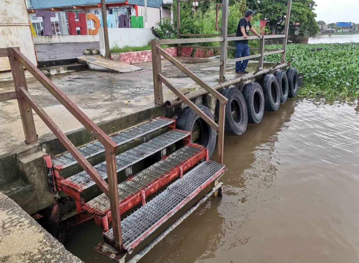 Intensas lluvias mantienen en alerta a pobladores de Nanchital