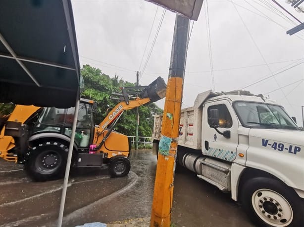 Colonias afectadas y atenciones que ofreció el Ayuntamiento de Veracruz por fuertes lluvias