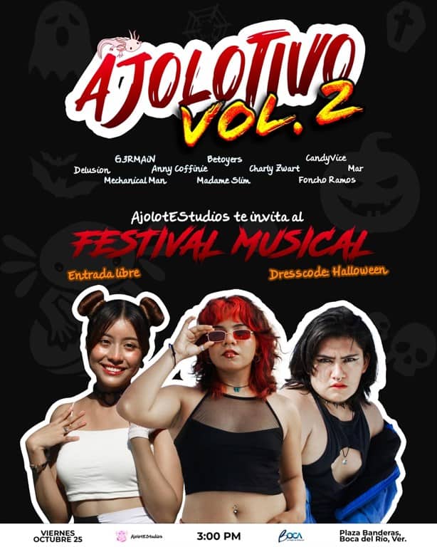 Ajolotivo Vol. 2 reúne a talento emergente veracruzano