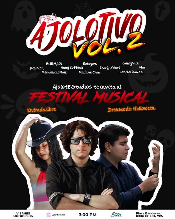 Ajolotivo Vol. 2 reúne a talento emergente veracruzano