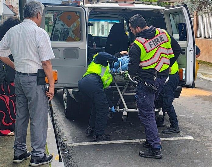 Hombre resulta atropellado en la avenida Cri Cri de Orizaba