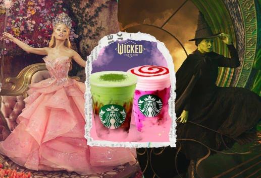 Starbucks x Wicked: Así son las mágicas bebidas que llegan este 22 de octubre