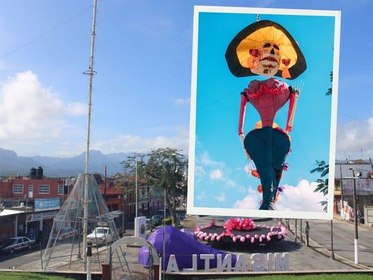 Misantla se prepara para presumir a la Catrina más grande de México