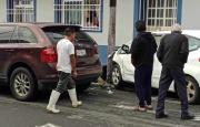 Nadie lo respeta; olvidan el 1x1 y chocan en el centro de Orizaba