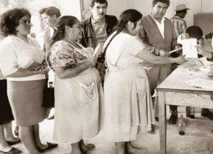 El voto femenino mexicano