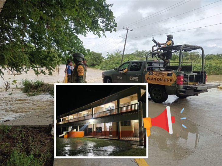 Por riesgo de inundaciones en Álamo, este número de personas fueron evacuadas 