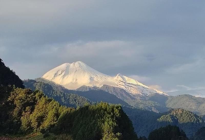 Se cubre de nieve el Pico de Orizaba