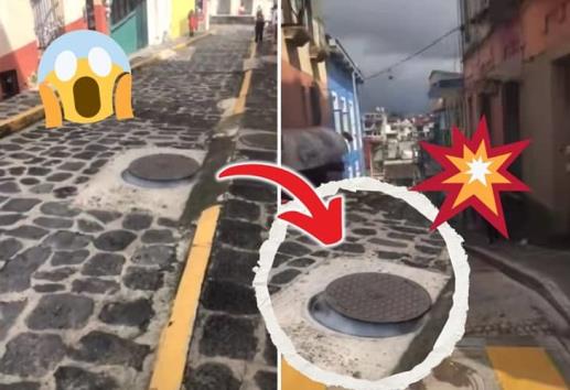 ¡Qué susto! Registro subterráneo de CFE explota en el centro de Xalapa, ¿cómo pasó?