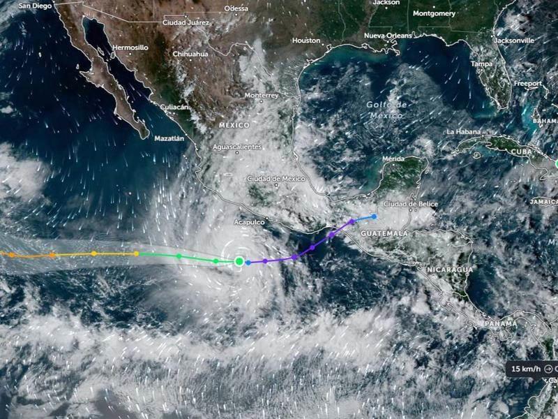 Tormenta tropical Kristy: dónde se encuentra y cuáles serán los estados afectados