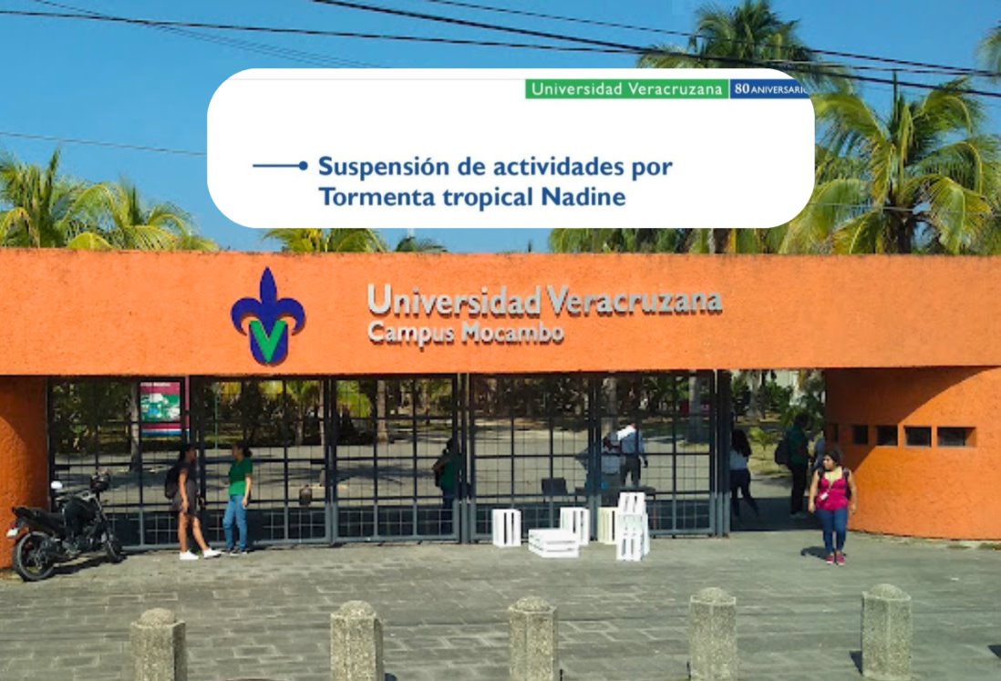 UV extiende su suspensión de clases presenciales en Veracruz y Boca del Río