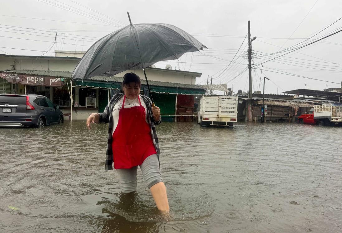 Boca del Río registra nivel histórico de lluvia durante 24 horas, informa Conagua