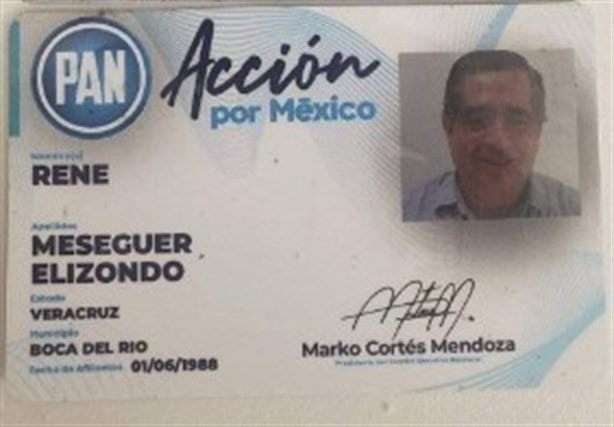 Muere René Meseguer Elizondo, exsecretario de Acción Política del PAN