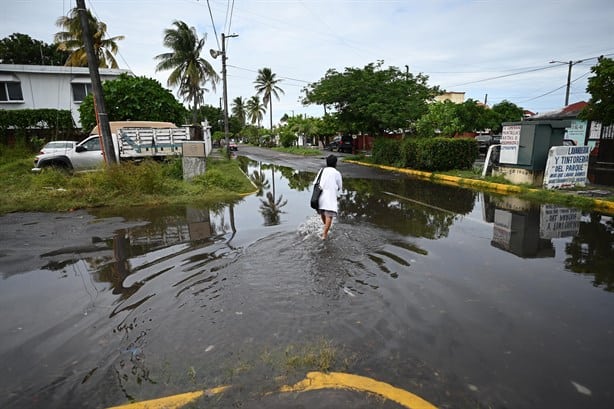 Pérdidas económicas y de mobiliario dejó la inundación en el Floresta, Veracruz | VIDEO