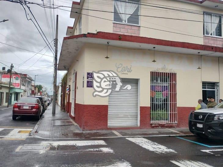 Amantes de lo ajeno roban en cafetería Cori de Orizaba