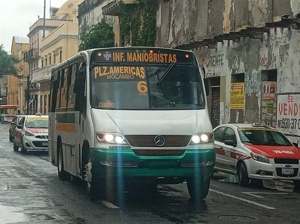 ¿Habrá servicio de camiones urbanos en Veracruz y Boca del Río este martes 22 de octubre?