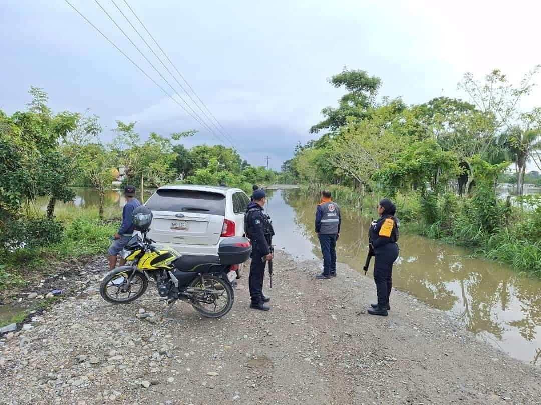 Frente Frío 4 dejó severos daños en zona rural de Las Choapas