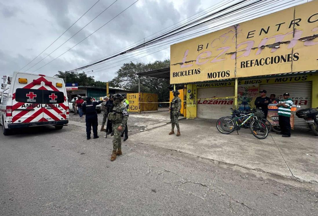 Balazos en Veracruz: Hieren a joven cerca de banco en Tejería Veracruz por presunto asalto