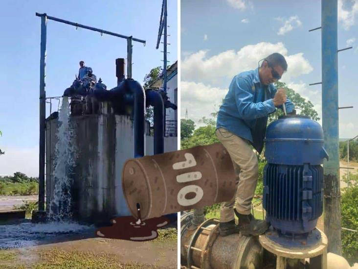 Restablece CAEV servicio de agua potable en Poza Rica y Coatzintla