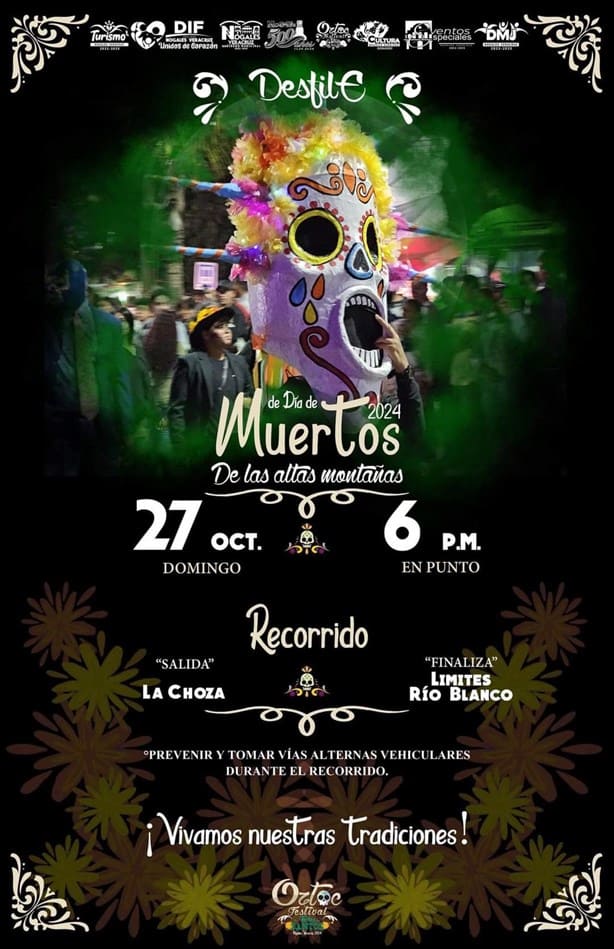 Preparan el tradicional Desfile de Día de Muertos en Nogales, ¡atento!