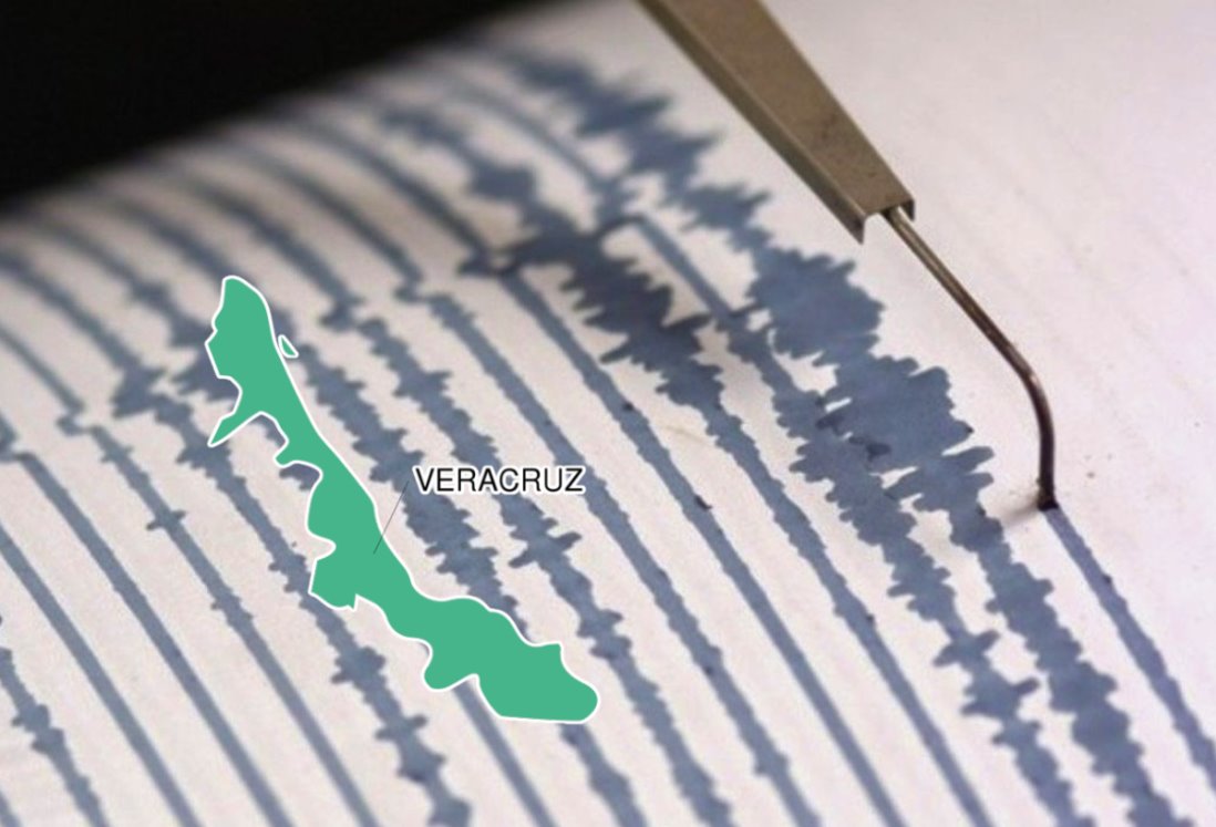 Tiembla en Veracruz: Reportan sismo de 4.0 grados al sur de la entidad