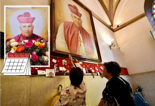 Arriban devotos a la catedral de Xalapa para festejar a San Rafael Guízar y Valencia