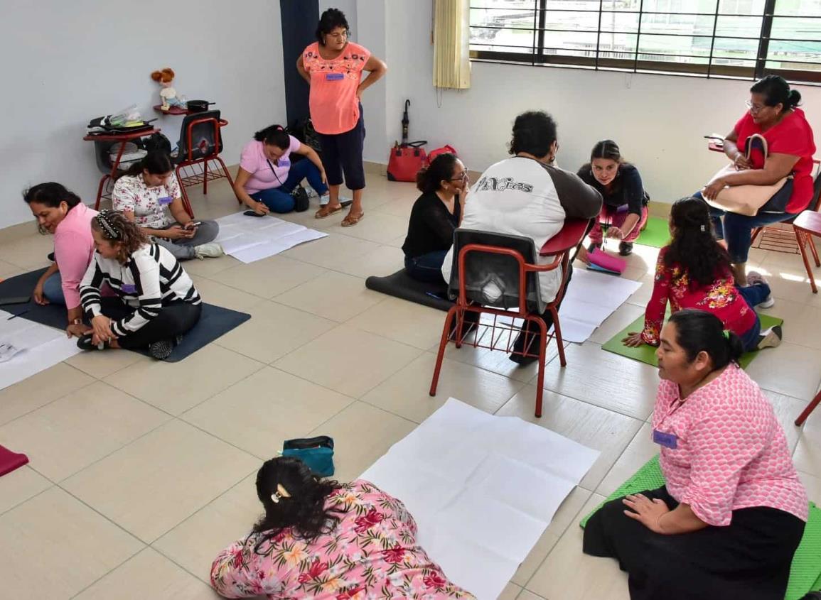 Fomentan en Coatzacoalcos la equidad en las labores del hogar