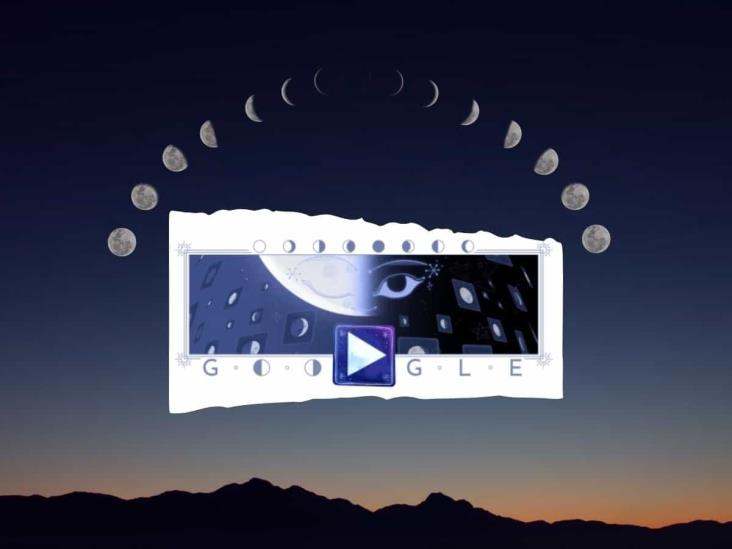 Google dedica Doodle a la Ascensión de la Media Luna