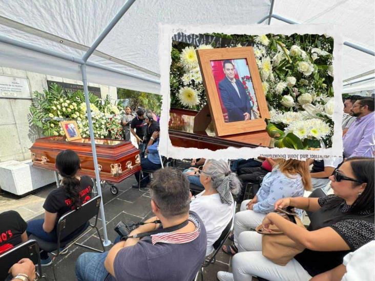 Despiden al periodista Luis Omar Cansino en Poza Rica