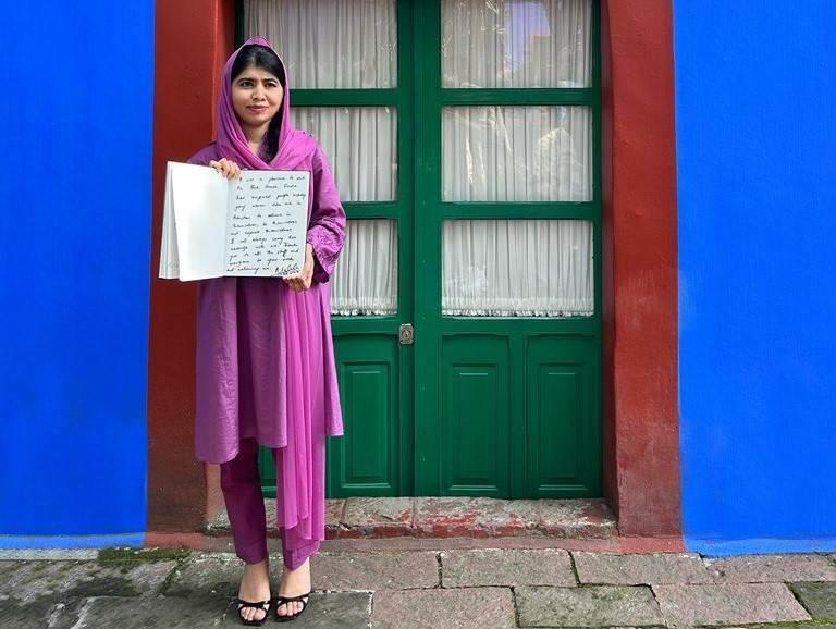 Claudia Sheinbaum recibe a Malala Yousafzai, Premio Nobel de la Paz | VIDEO