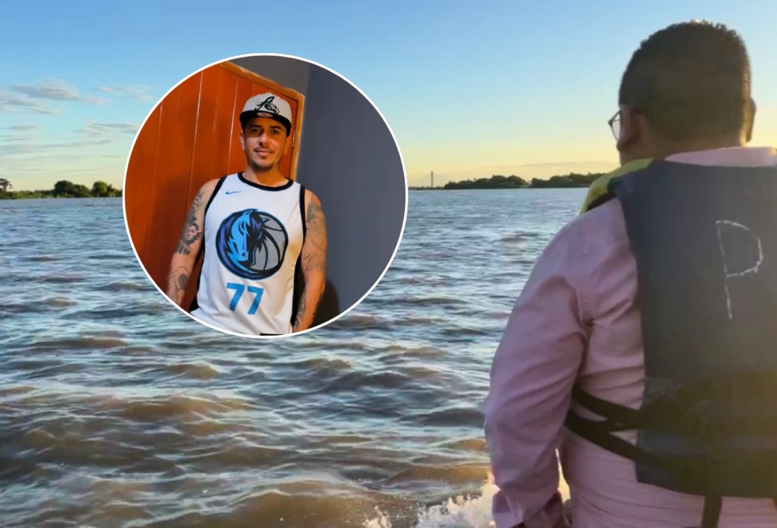 Buscan a joven que cayó al río Papaloapan mientras ayudaba a damnificados