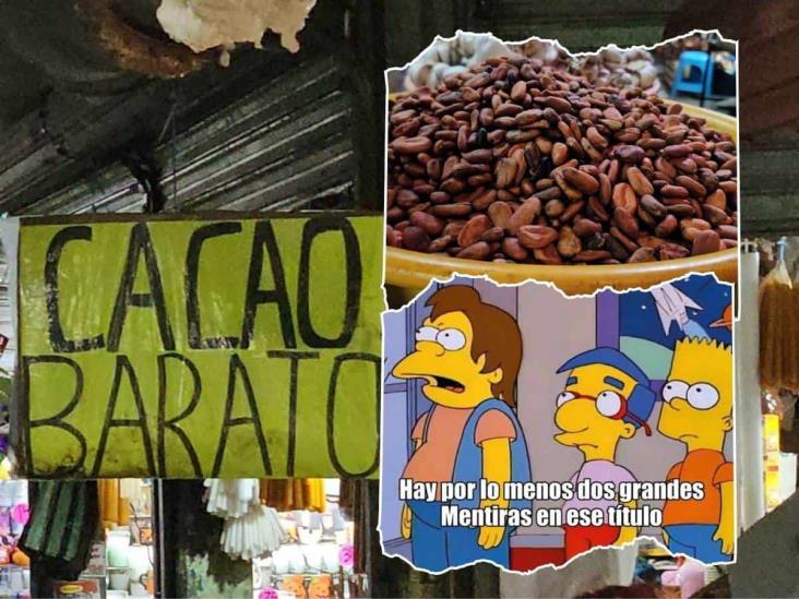 Caro y escaso; cacao en Poza Rica sube de precio previo al Día de Muertos