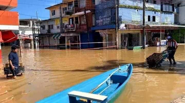 Desbordamiento del río Coatzacoalcos: activan albergues en Minatitlán, conoce su ubicación