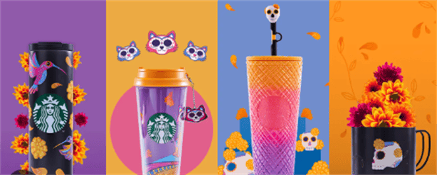 Starbucks ya tiene fecha para el lanzamiento de su vaso de Día de Muertos