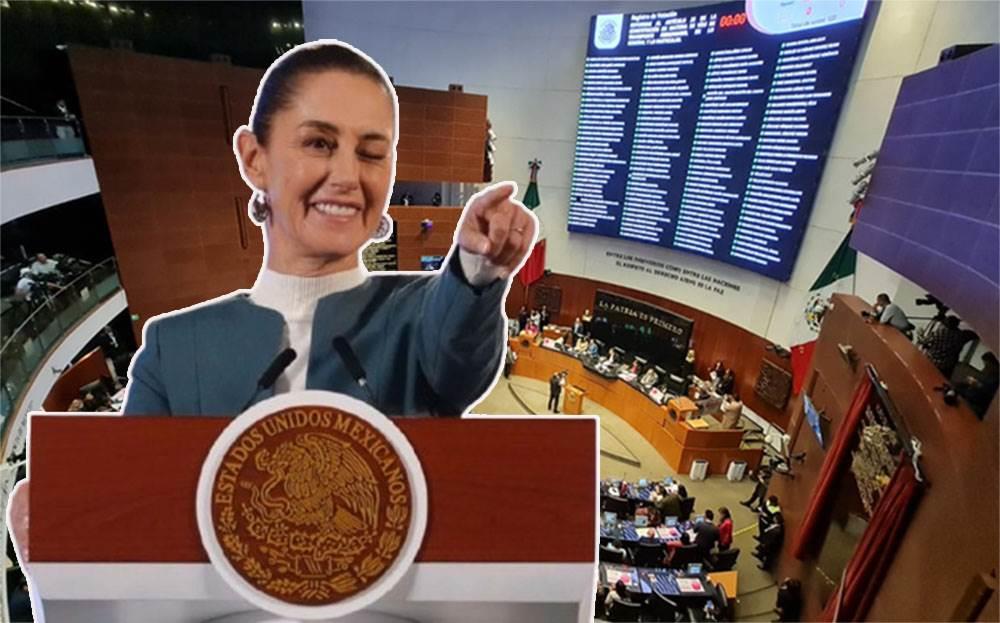 Reforma Judicial: Senado respalda a Sheinbaum, invalidan segundo intento de eliminar dictamen