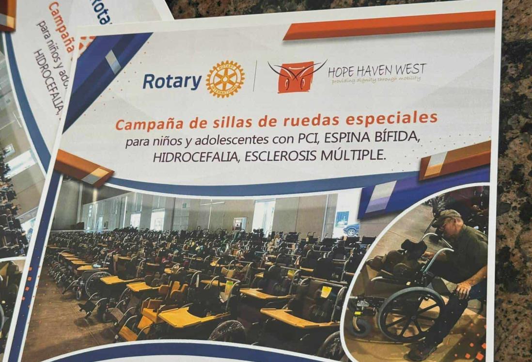 Donarán sillas de ruedas especiales en Veracruz