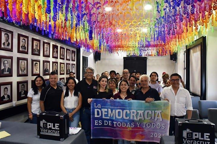 OPLE Veracruz reafirma compromiso con la representación de la diversidad sexual e indígena