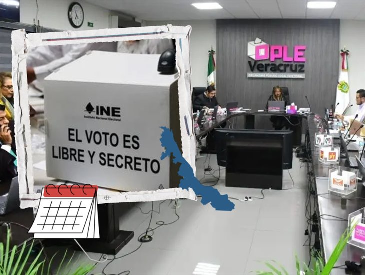 Proceso electoral municipal en Veracruz dará inicio el 7 de noviembre, confirma OPLE