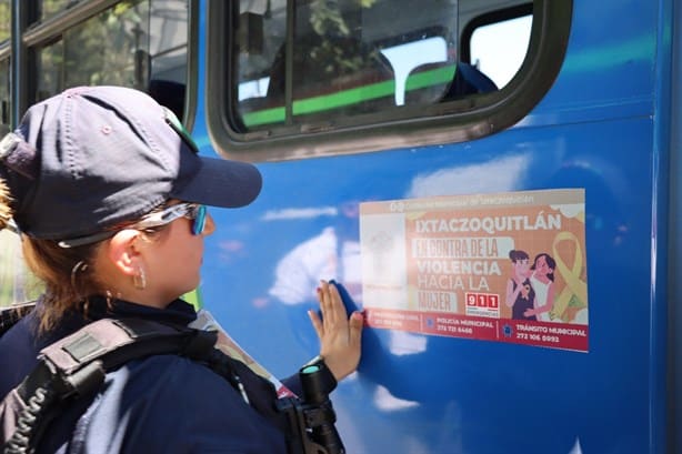 Realizan Operativo "Ruta Segura" en favor de la seguridad en el transporte de Ixtaczoquitlán