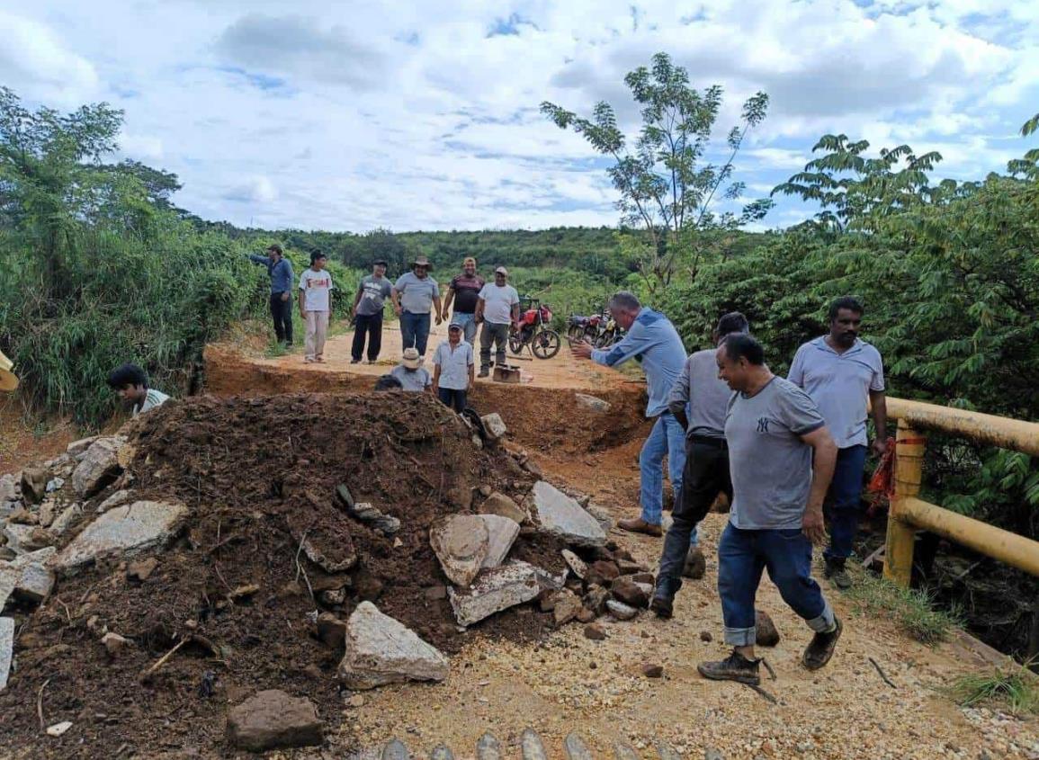 Alerta en Hueyapan de Ocampo por golpe del Río San Juan