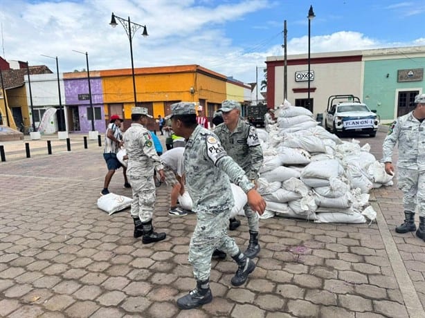 PC refuerza operativo aéreo y terrestre para atender inundaciones en sur de Veracruz (+VIDEO)