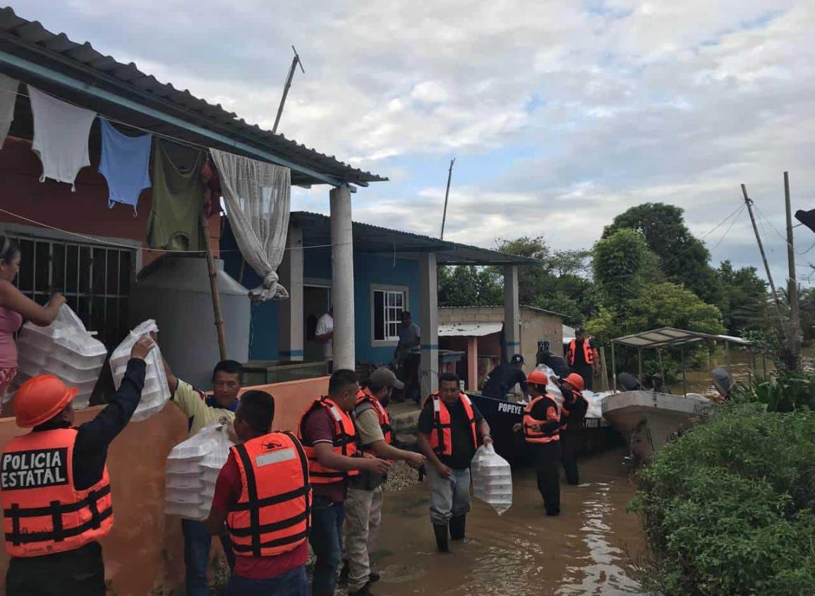 Con el Plan Tajín Sedena refuerza labores de apoyo en el sur de Veracruz