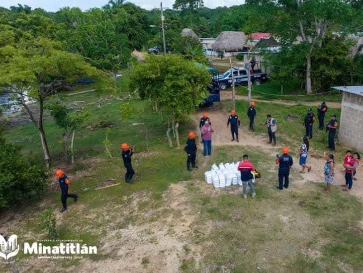 Gobierno Municipal de Minatitlán Mantiene Acercamientos con Afectados por la Crecida del Río Coatzacoalcos