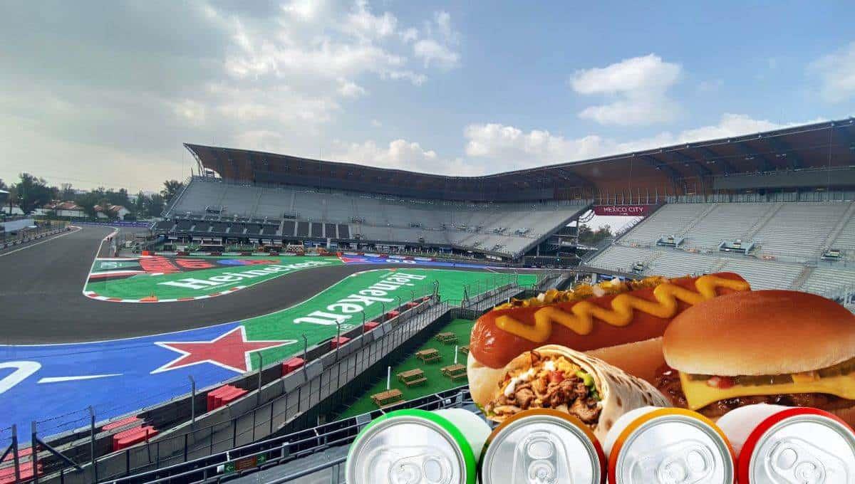 GP de México 2024: ¿cuánto cuestan los alimentos y bebidas?