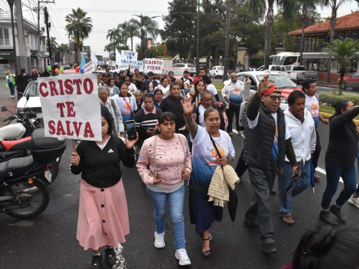 Más de 700 personas marchan por la paz en Orizaba (+Video)